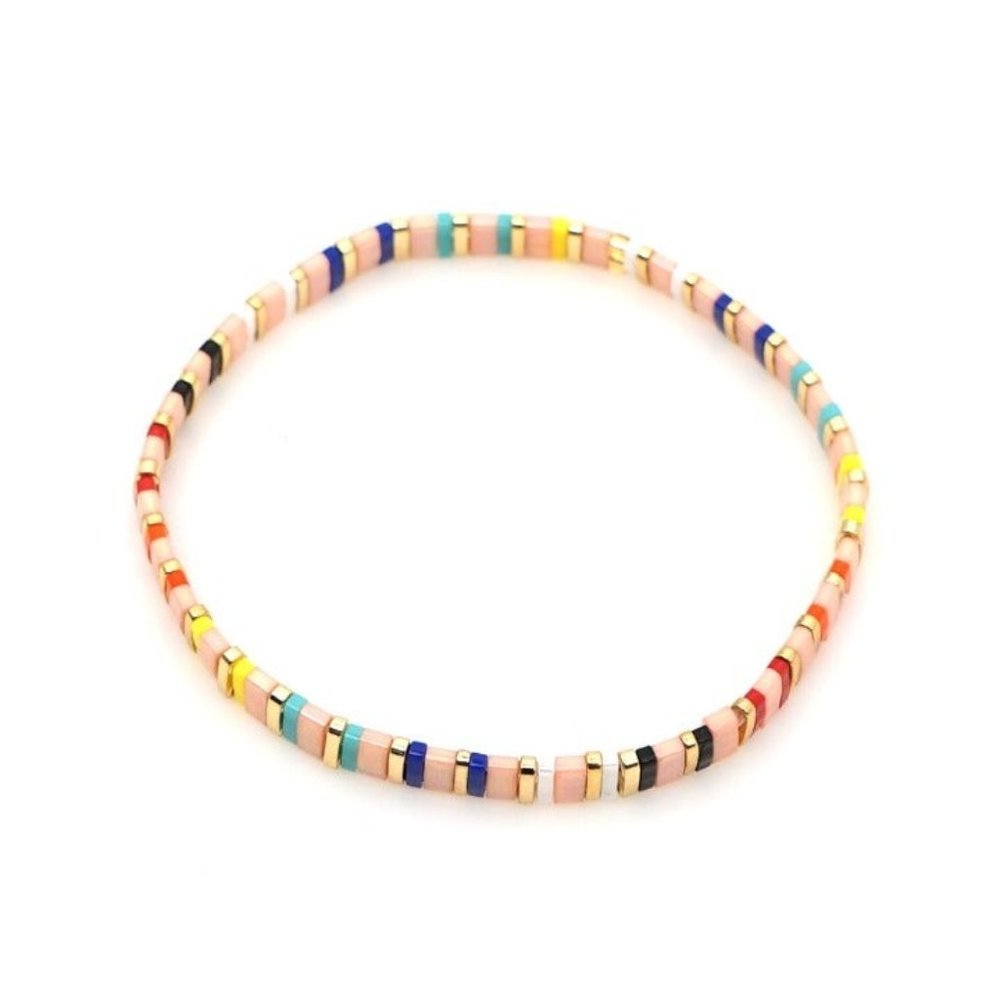 Miyuki Tila Bead Bracelet